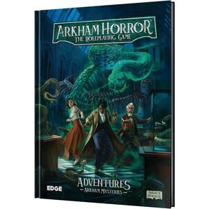 Asmodee Arkham Horror RPG: Arkham Mysteries Adventure Book 2-6 Players 14+ NEW!